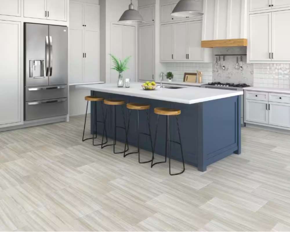 best tile for kitchen floors - porcelain